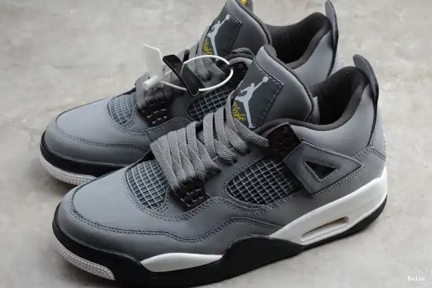 Bmlin 308497-007 (2019) Jordan 4 Air Grey Retro Cool 0604